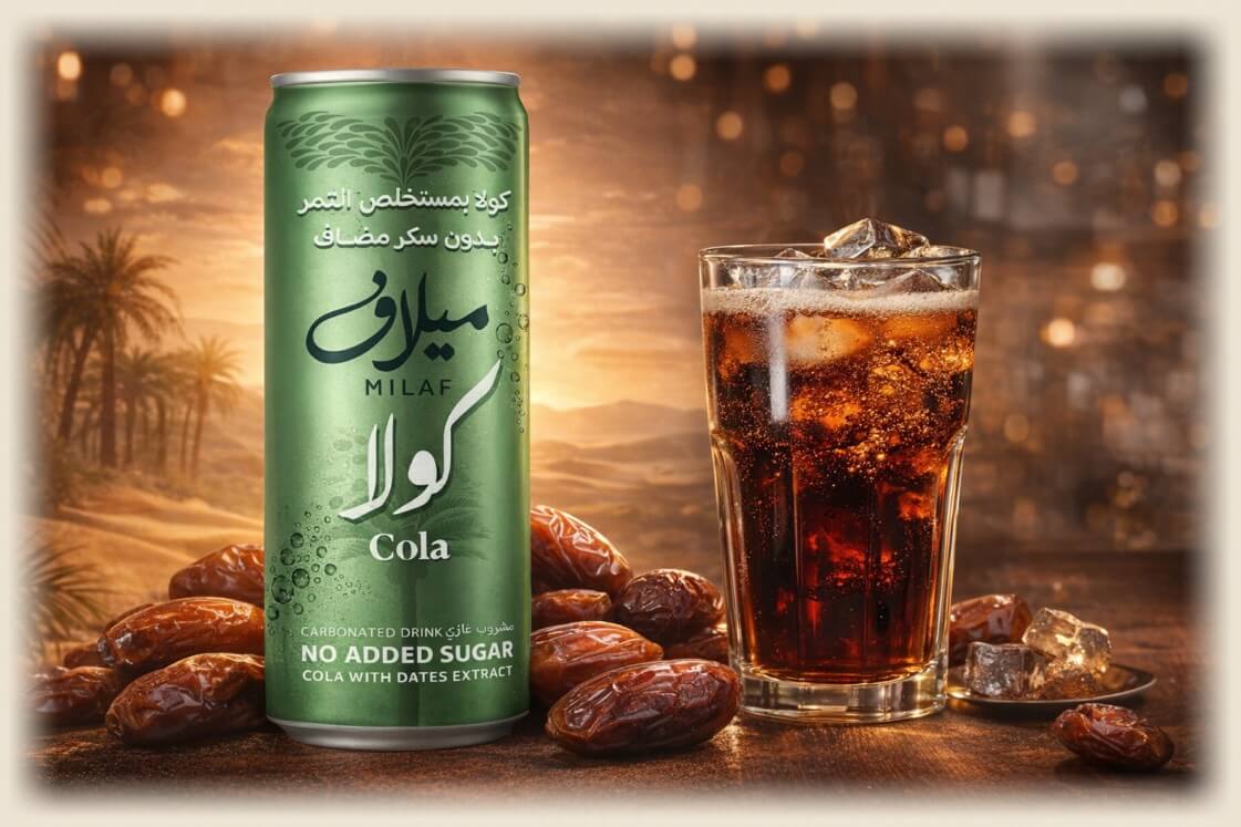 Milaf Cola – datľová cola bez pridaného cukru